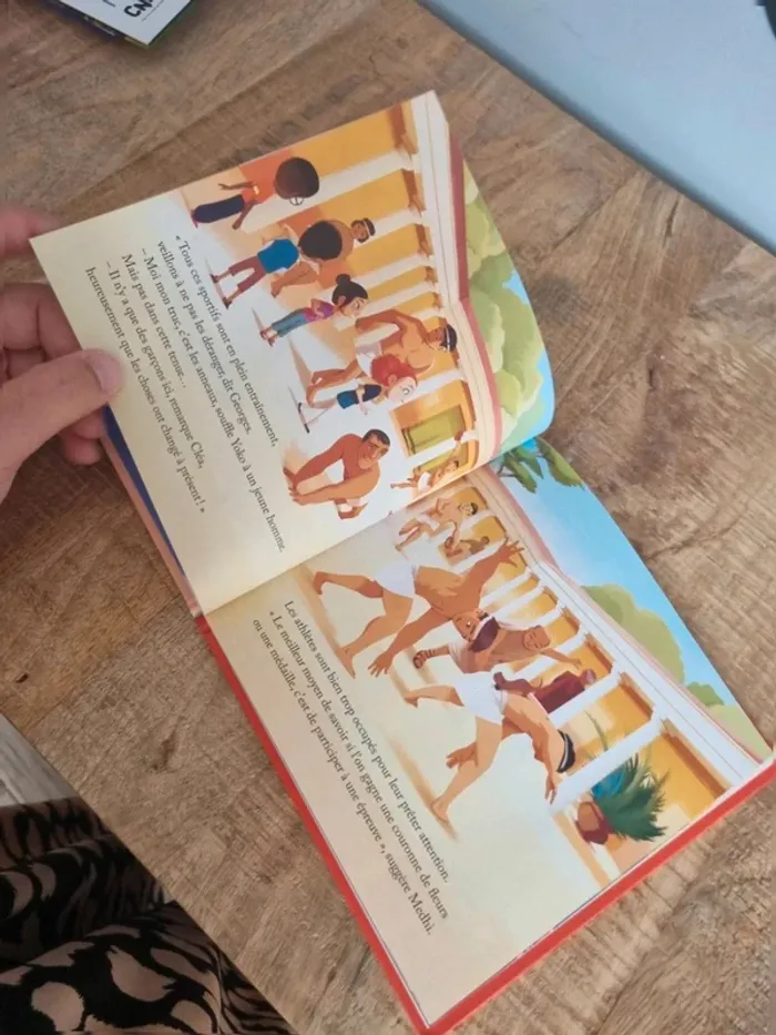 Livre enfant les jeux d'olympie - photo numéro 2