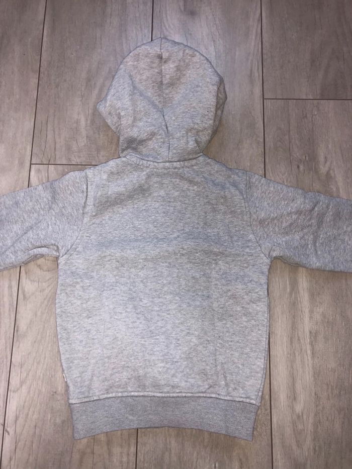Sweat zippé à capuche LEVIS 4 ans - photo numéro 4