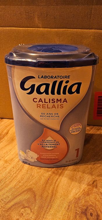 Lait Gallia Calisma Relais 1er âge