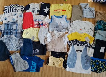 Adidas Burberry lot 6 mois été