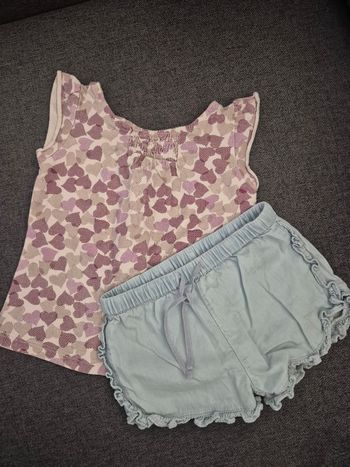 Ensemble short et tee shirt