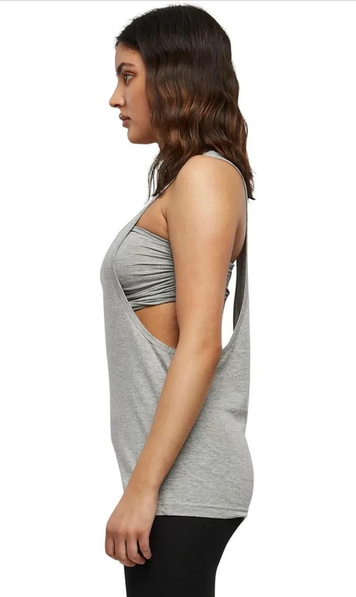 Débardeur ample gris femme Taille L Neuf - photo numéro 4