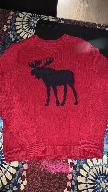 Pull col rond Abercrombie & Fitch