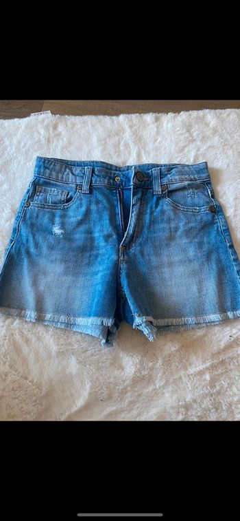 Short en jeans