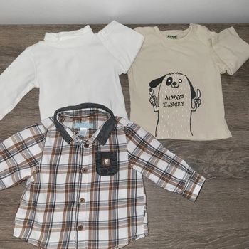 Obaidi - chemise et t shirts 3 mois