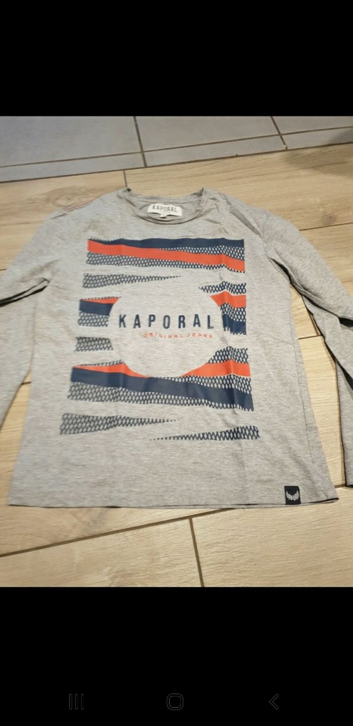 T-shirt garçon kaporal 12 ans - photo numéro 2
