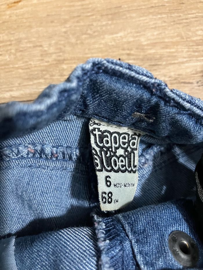Lot shorts en jeans 6 mois - photo numéro 7
