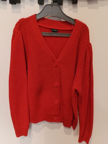 Gilet à grosse maille
