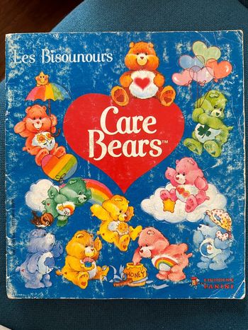 Album Panini livre complet Les Bisounours Care Bears figurine stickers autocollants vintage
