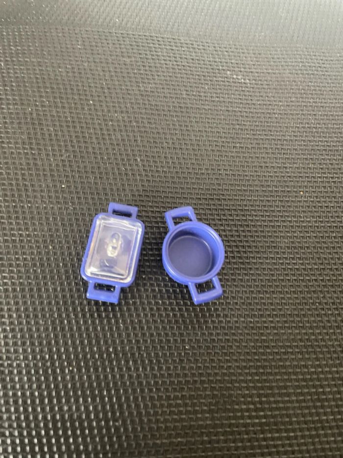 Playmobil lot 2 casseroles plats bleus dont 1 avec couvercle vaisselle maison cuisine - photo numéro 4