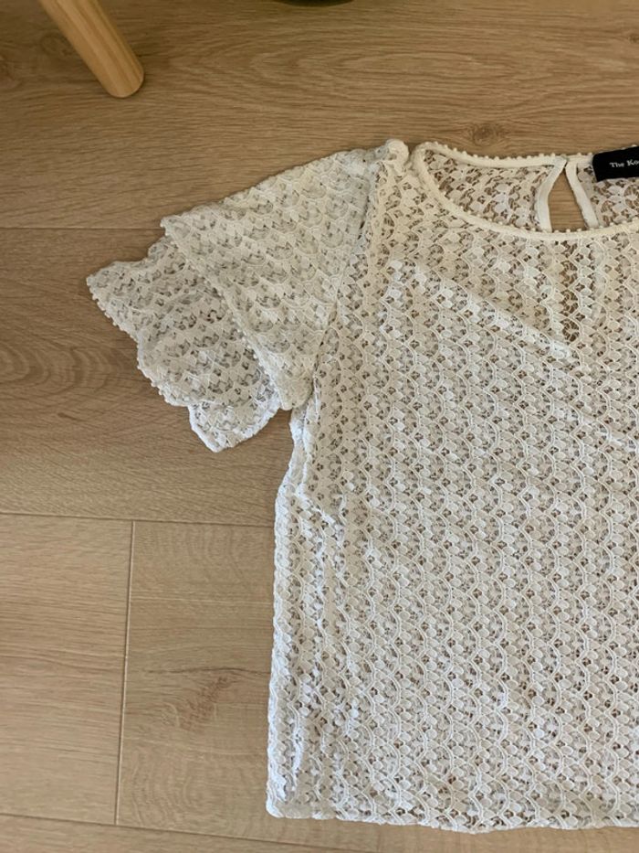 Blouse dentelle The Kooples XS - photo numéro 4