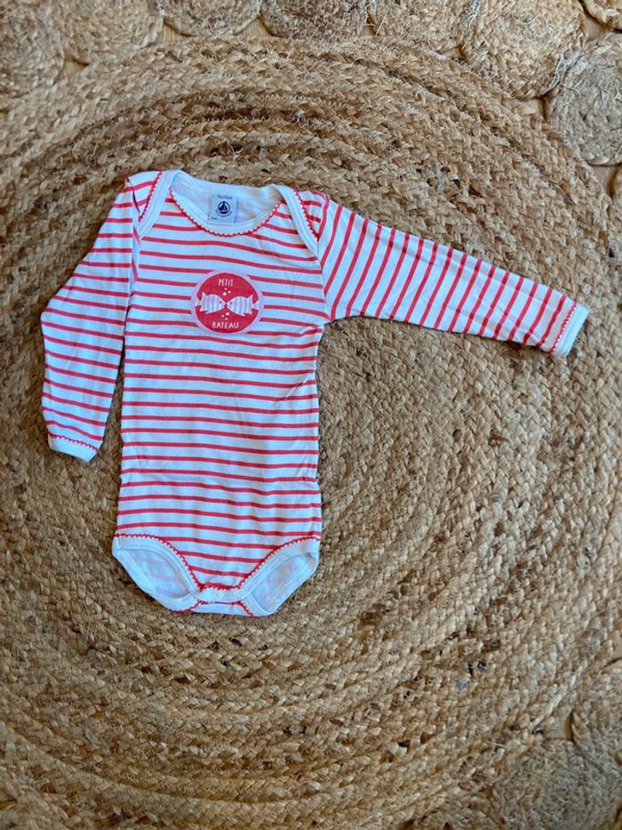 Body fille 12 mois Petit Bateau