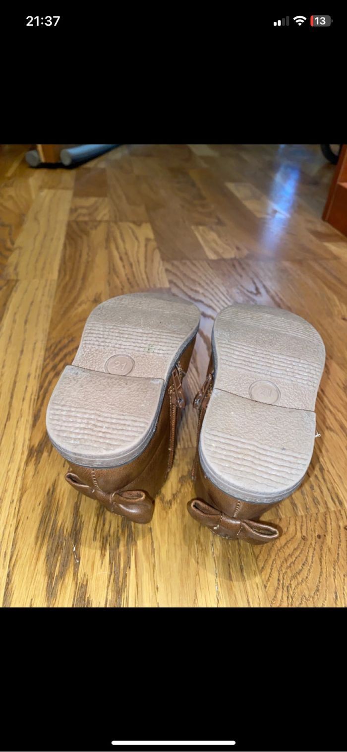 Botte en cuir marron - photo numéro 3