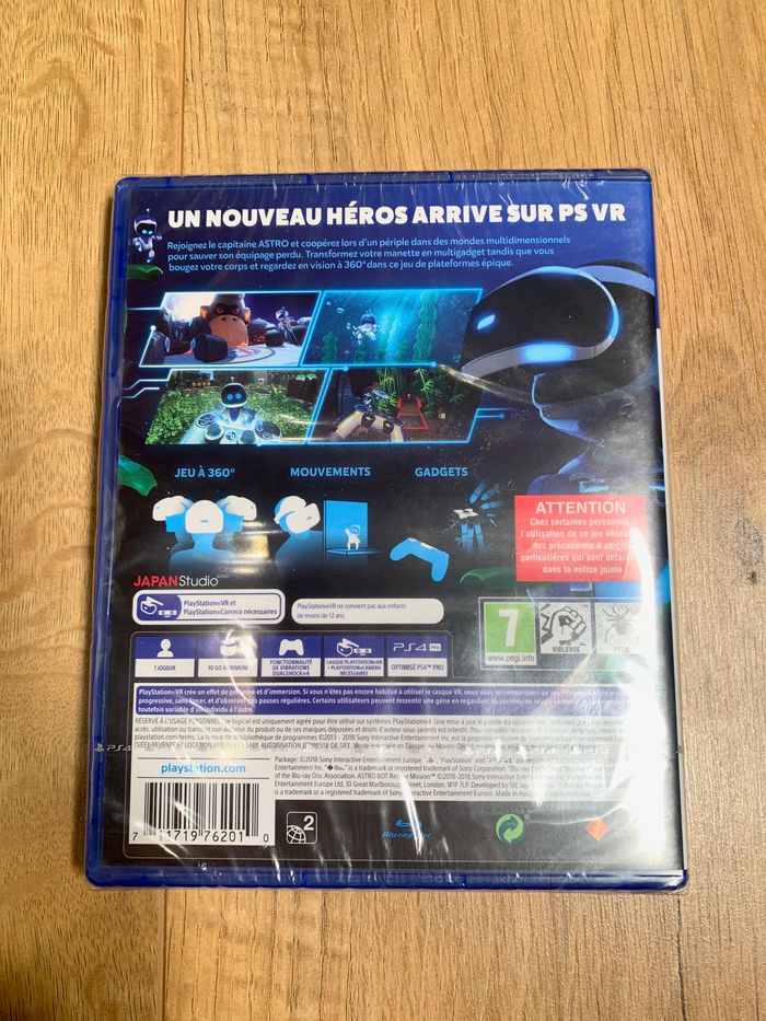 Astro BOT rescue mission - PS4 / ps5 - jeu neuf sous blister - photo numéro 5