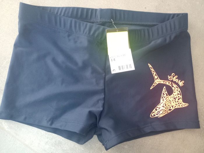 Short de bain garçon 14 ans neuf avec étiquette - photo numéro 2