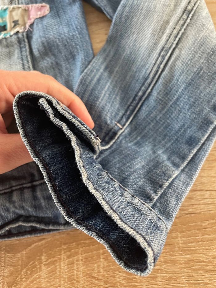 Veste en jean ikks 10 ans - photo numéro 4