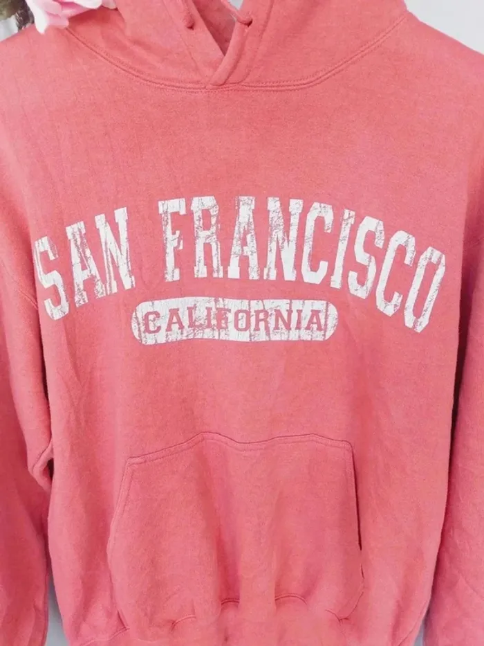 Sweat à capuche San Fransisco California Taille S - photo numéro 3