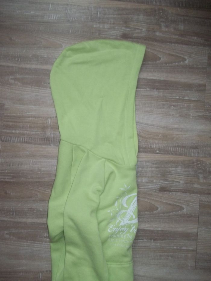 Sweat à capuche vert kiwi Domyos 8 ans (SW2) - photo numéro 6