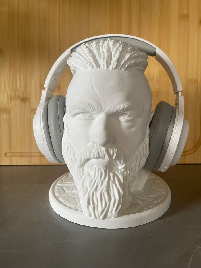 Buste de Ragnar Lothbrok - Viking - Porte Casque,