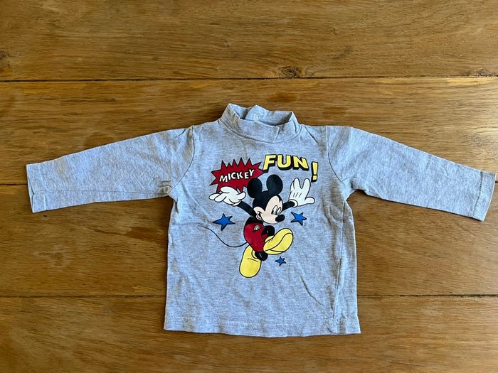 T-shirt ML Disney 6 mois - photo numéro 2