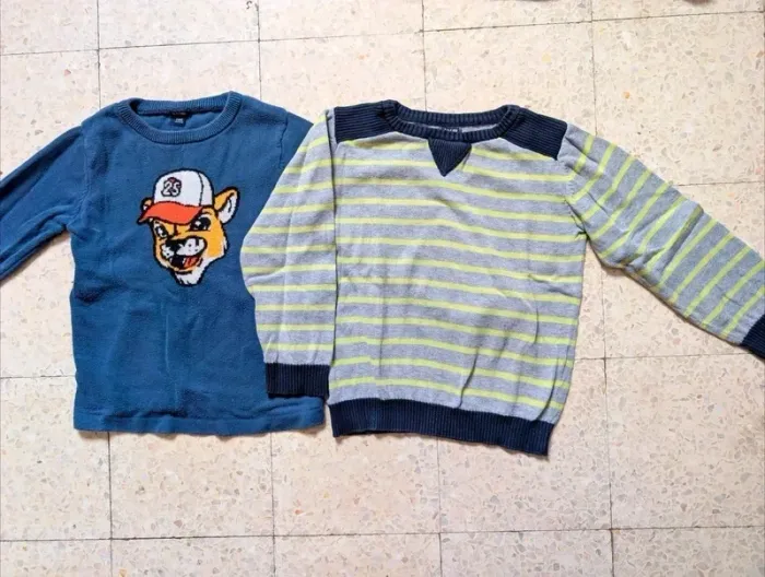 Lot de deux pulls garçons