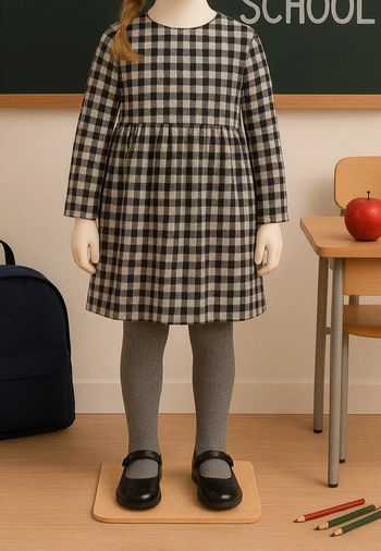 👗 Robe vichy super girly – Coton doux, parfait en tenue de rentrée - super état 🐆