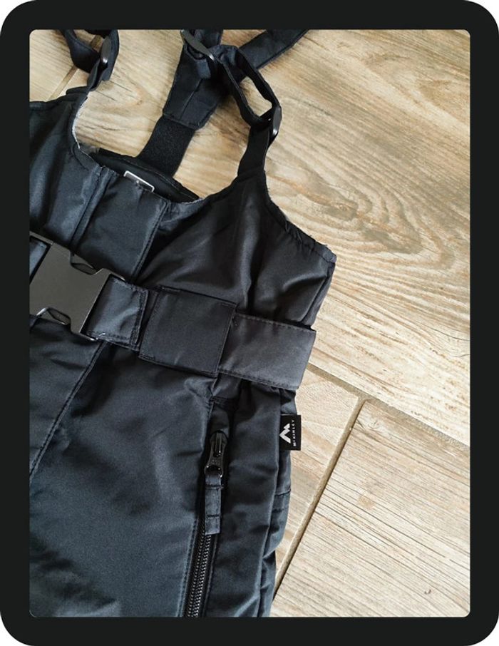 Pantalon de ski noir McKinley Taille 10 ans - photo numéro 2