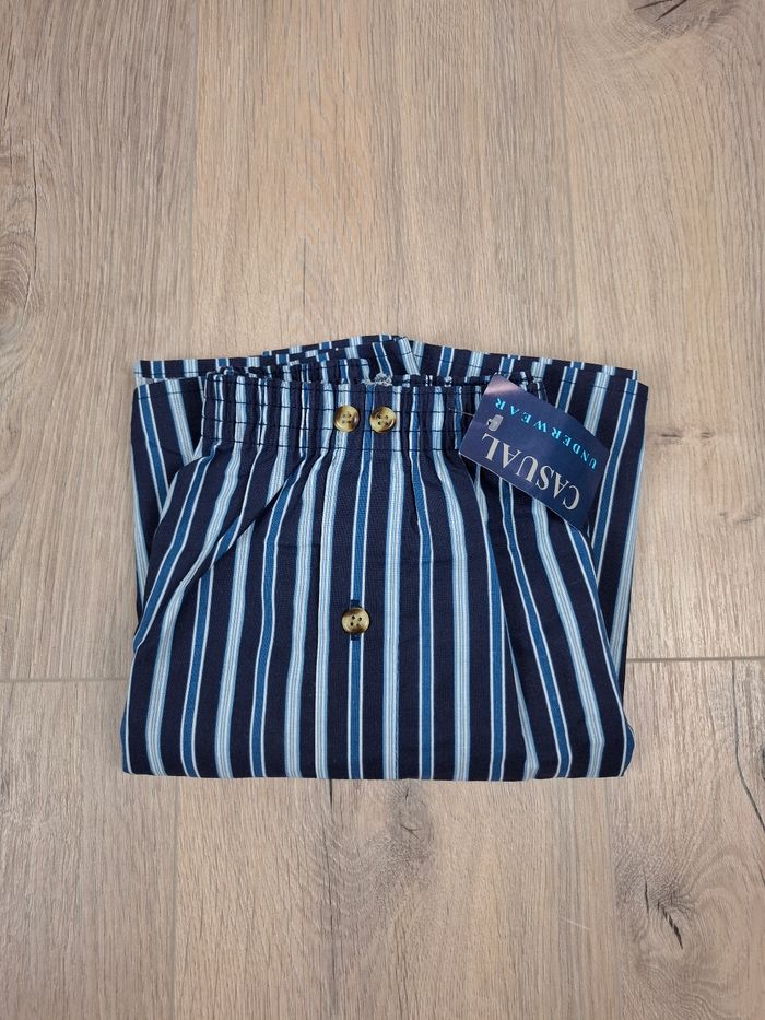 Caleçon coton Homme Bleu Taille Xs - photo numéro 3