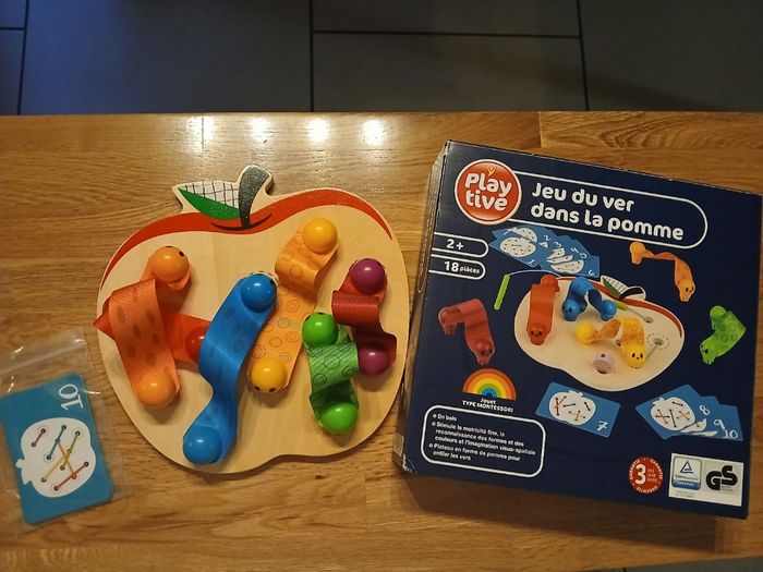 Jeu du ver dans la pomme 🍎 - photo numéro 2