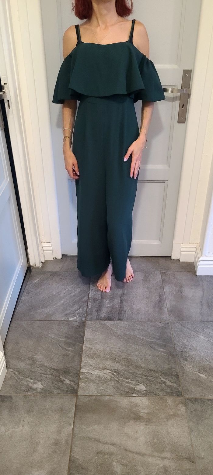 Combinaison femme verte. - photo numéro 2