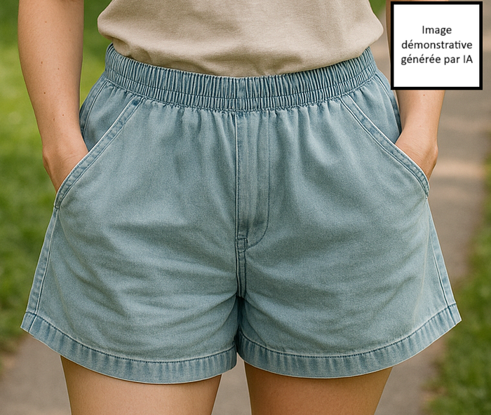 short femme léger - photo numéro 3