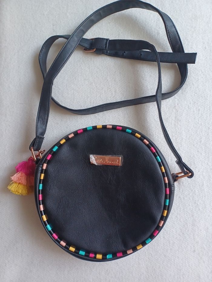 Sac Little Marcel noir rond bandoulière - photo numéro 2
