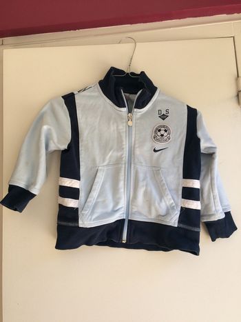 Veste de survêtement Nike bleu