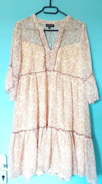 🌻 Robe bohème beige Charlott ttaille 38 🌻
