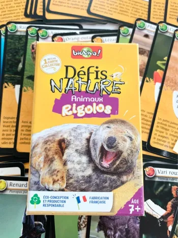 Jeu défis Nature - Animaux rigolos