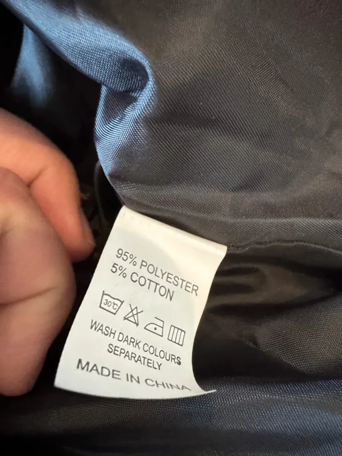 Manteau noir Flex Supply, très bon état, noté taille 4XL mais il taille M - photo numéro 5