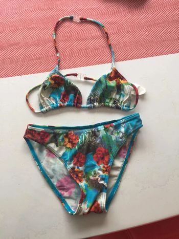 Maillot bain 2 pièce style hawai