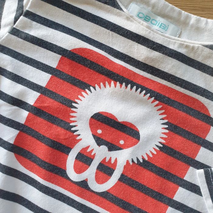 💚 Tee-shirt ML 9 mois Obaïbi #emyfleury_9moisgarçon - photo numéro 2
