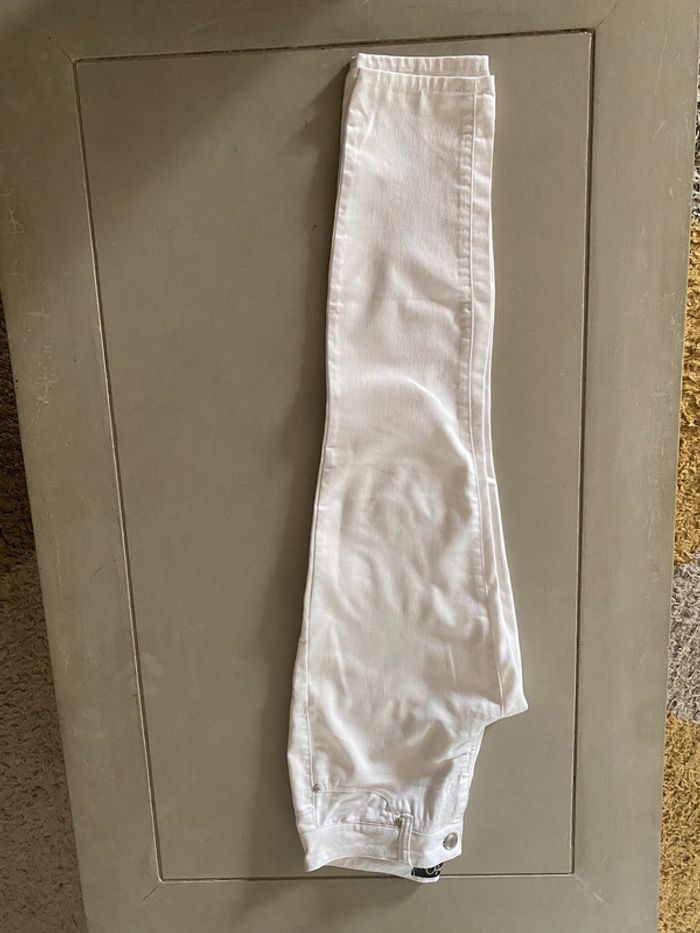 Jeans stretch super skinny blanc Yes Miss taille 27 US soit 36/38 - photo numéro 4