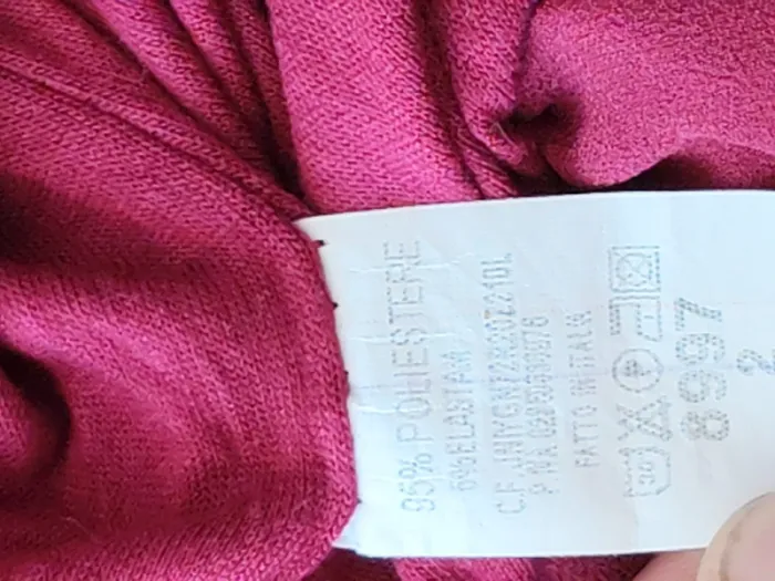 Blouse fluide bordeaux – Taille L – Style chic décontracté - photo numéro 5