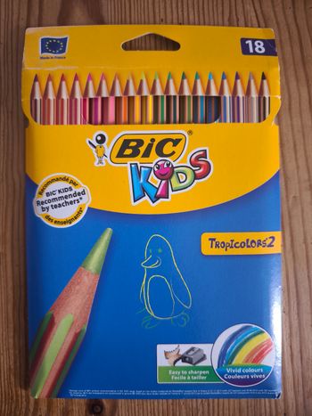 Crayons de couleurs Tropicolors2 - Bic Kids