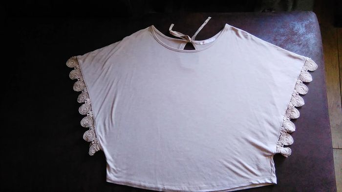 Blouse beige Casual by Gemo - photo numéro 8
