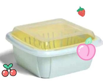 🟢 Gifi Boîte  conservation égouttoir Fruits et légumes