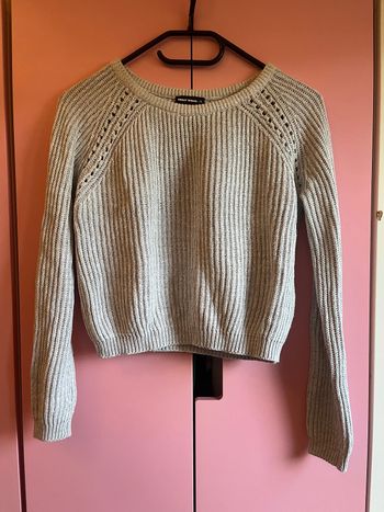 Pull court femme