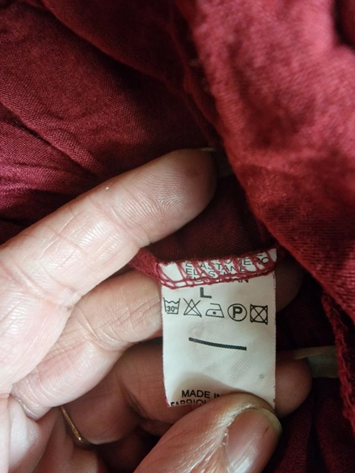 Tunique bordeaux - photo numéro 4