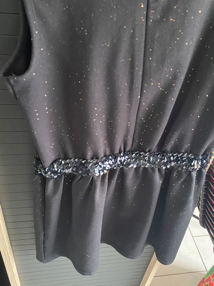 robe noire à paillettes fille Lili Marelle 8 ans - photo numéro 6