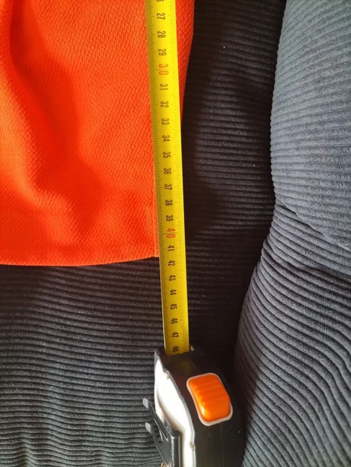Jupe courte orange See U soon - photo numéro 7