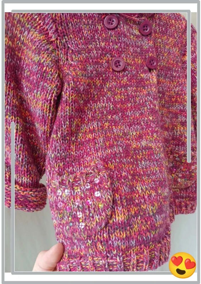 Gilet maille DPAM 18 mois - photo numéro 2