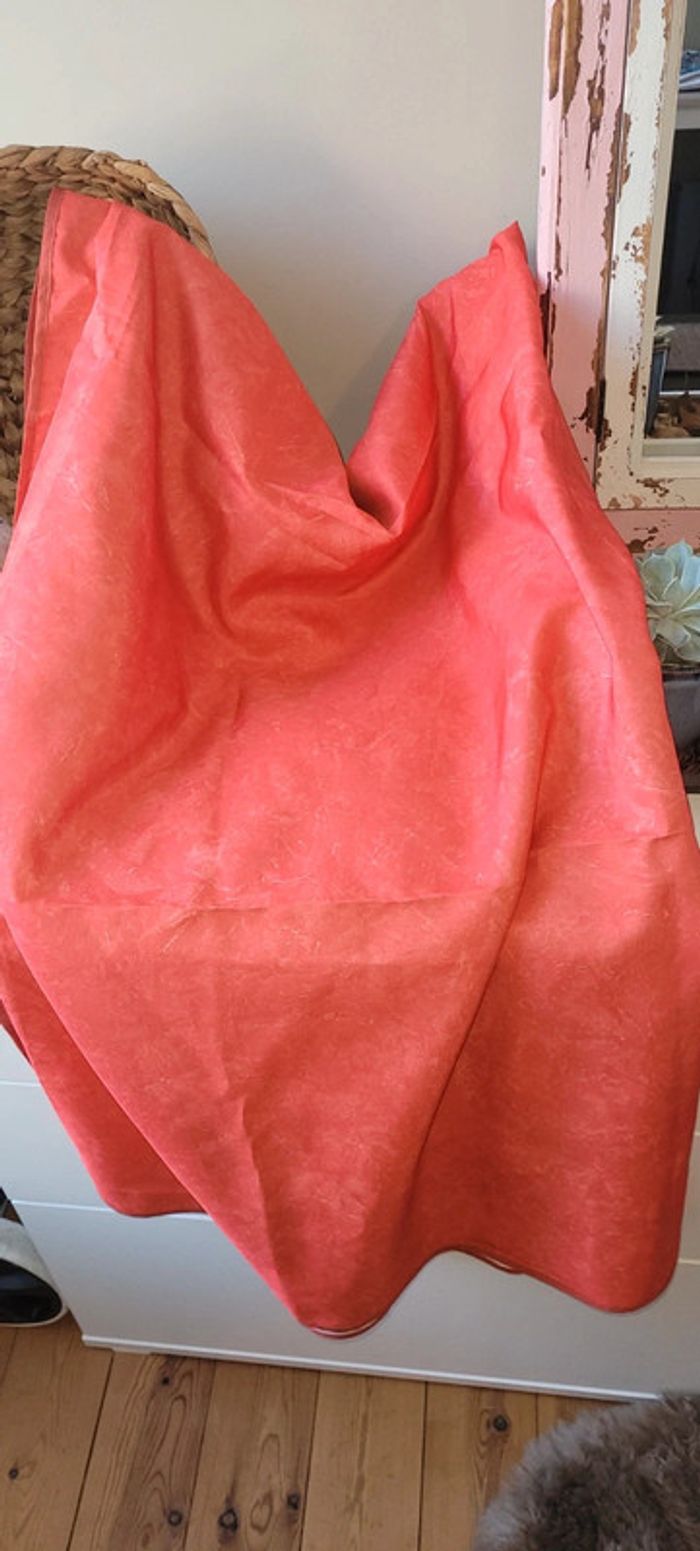 Grande Nappe orange 240 x 150 - photo numéro 2