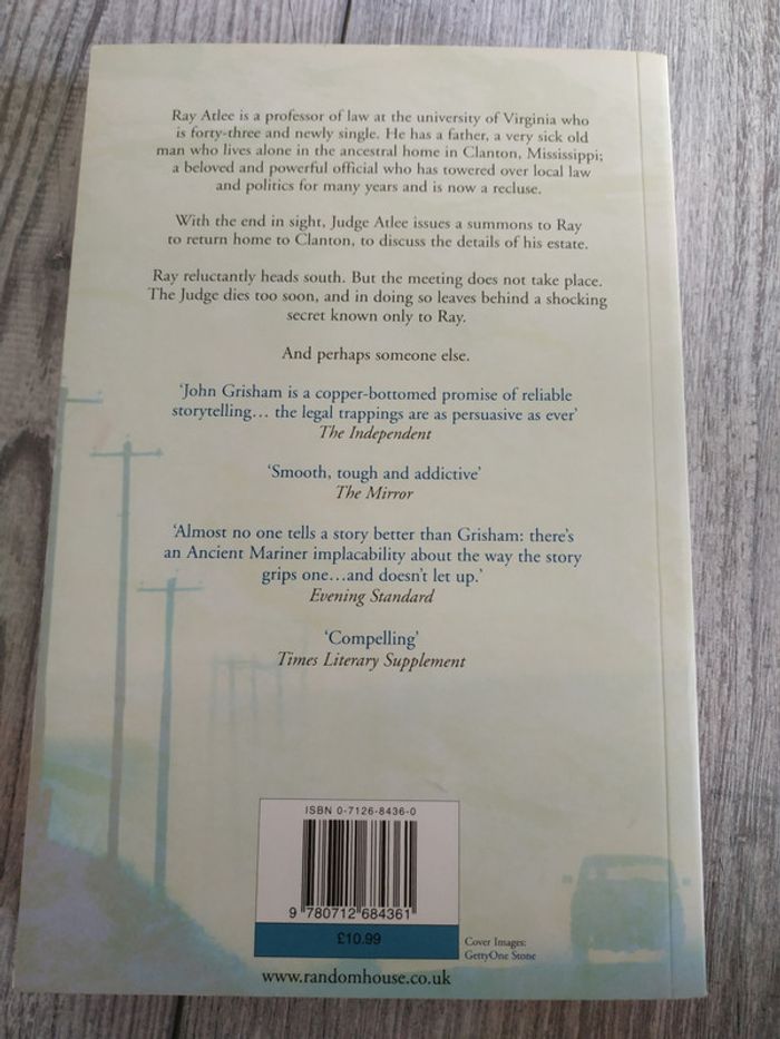 Livre John Grisham - photo numéro 2